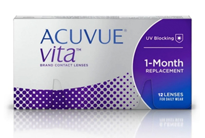 Choose the correct prescription for Acuvue Vita